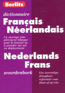 Dictionnaire berlitz francais neerlandais et vv