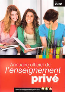 Annuaire officiel de l'enseignement privé (édition 2022)