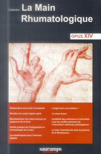 La main rhumatologique : opus XIV