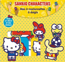Sanrio characters - mes 4 marionnettes a doigts