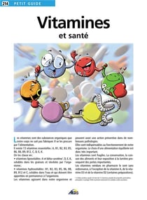 Vitamines et santé