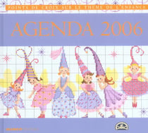 Points de croix sur le thème de l'enfance - agenda 2006