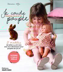 Je couds pour ma fille et sa poupée