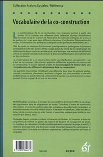 Vocabulaire de la co-construction