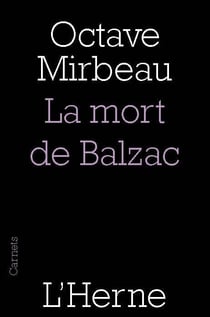 La mort de Balzac