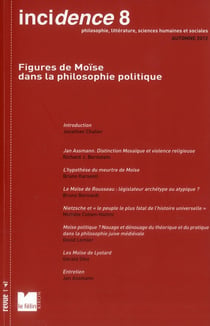 Incidence n.8 - figures de moïse de la philosophie politique