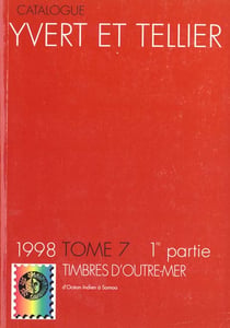 Timbres d'outre mer t.7 1e partie - d'océan indien à Samoa (édition 1998)