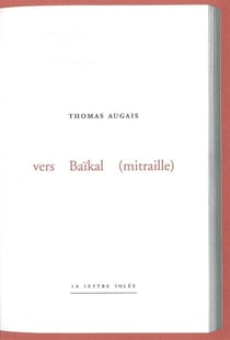 Vers Baïkal (Mitraille)
