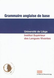 Grammaire anglaise de base