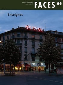 FACES Tome 66 : Faces N66 Enseignes Printemps 2008