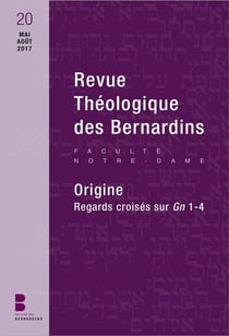 Revue théologique des Bernardins n.20
