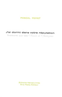 J'ai dormi dans votre réputation : traduire mais les sonnets de Shakespeare