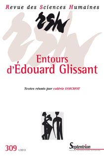 Revue des Sciences Humaines, n°309/janvier-mars 2013