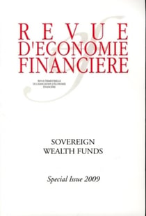 Revue d'économie financière : sovereign wealth funds