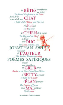 Poèmes satiriques - Jonathan Swift