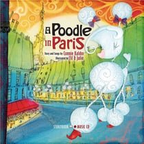 A poodle in Paris