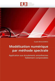 Modelisation numerique par methode spectrale