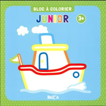 Bloc à colorier junior - bateau