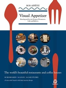 Visual appetizer branding and interior design of restaurants cafes and bakeries