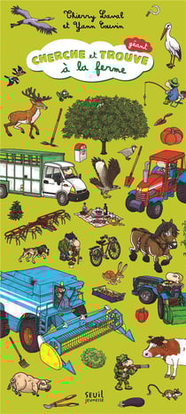 Cherche et trouve géant - à la ferme