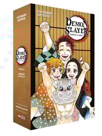 Demon slayer : coffret : t.23 et fanbook n°2