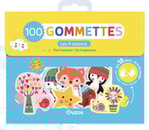 Ma pochette de 100 gommettes - Les 4 saisons