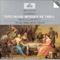 Tafelmusik-musique de table - trios & quartette