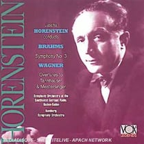 Johannes Brahms : Symphonie N.3 - Richard Wagner : Ouvertures De Tannhauser ...