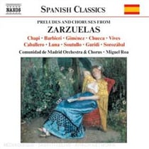 Preludes And Chorus From Zarzuelas - Chapi, Gimenez, Barbieri, Luna