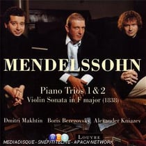 Trio pour piano n°1op.49 - trio pour piano n°2 op.66 - sonate pour violon en fa majeur