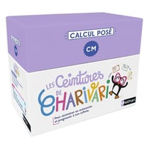 Les ceintures de Charivari : Calcul posé - CM1-CM2 (édition 2025)