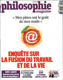 Philosophie magazine n  144 - travail, no limit ? novembre 2020