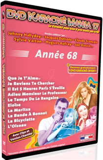 DVD Karaoké Mania 17 : Année 68