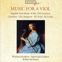 Sigiswald Kuijken, viole de gambe musique anglaise pour alto du 17e siecle
