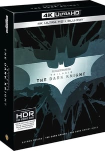 The Dark Knight Trilogy : Batman Begins + The Dark Knight + The Dark Knight Rises