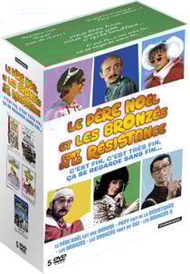 Le Père Noël et les Bronzés font de la résistance - Coffret : Le Père Noël est une ordure + Papy fait de la résistance + Les Bronzés + Les Bronzés font du ski + Les Bronzés 3