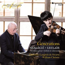 Générations - Sonates pour violon et clavecin