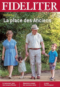 Fideliter n.265 : la place des anciens