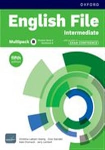 English file 5th edition intermediate- student's book & workbook with access to exam confidence multi-pack b