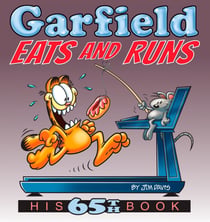 GARFIELD EATS AND RUNS