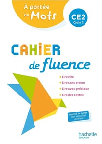 Le nouvel à portée de mots : cahier de fluence - CE2 - cahier élève