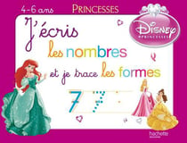 J'écris les nombres et je trace les formes avec les princesses - ardoise