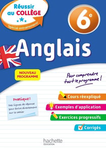 Réussir au collège : anglais - 6e