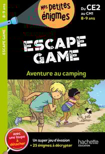 Escape game - du CE2 au CM1 - aventure au camping