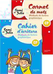 Sami et Julie : Méthode de lecture graphémique - CP - Cahier d'écriture + Carnet de mots