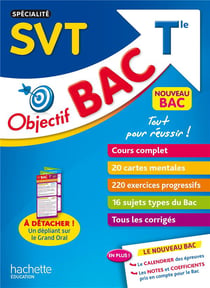 Objectif bac : spécialité SVT - terminale