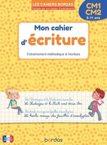 Mon cahier d'écriture : Entraînement méthodique à l'écriture - CM1-CM2 (édition 2025)