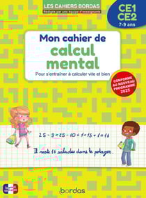 Mon cahier de calcul mental - CE1-CE2