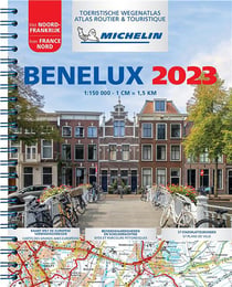 Benelux : Atlas routier & touristique (édition 2023)