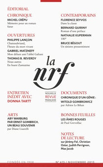 La Nouvelle Revue Française